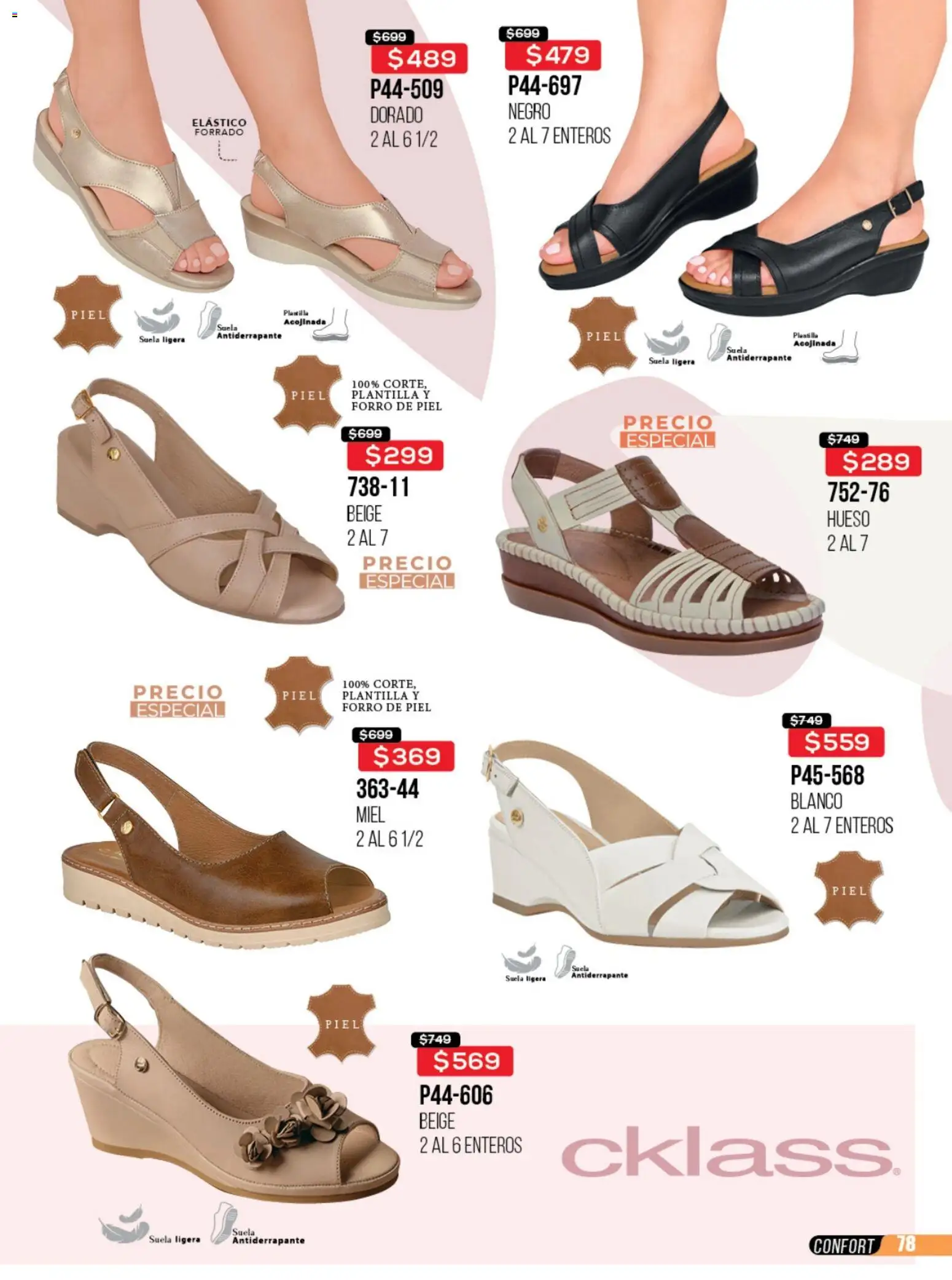 Nuevas ofertas de Cklass válidas en toda la República Mexicana desde el 23/06/2026. ¡Encuentra las mejores ofertas en Cklass catálogo Rebajas sobre rebajas ropa! | Página: 282