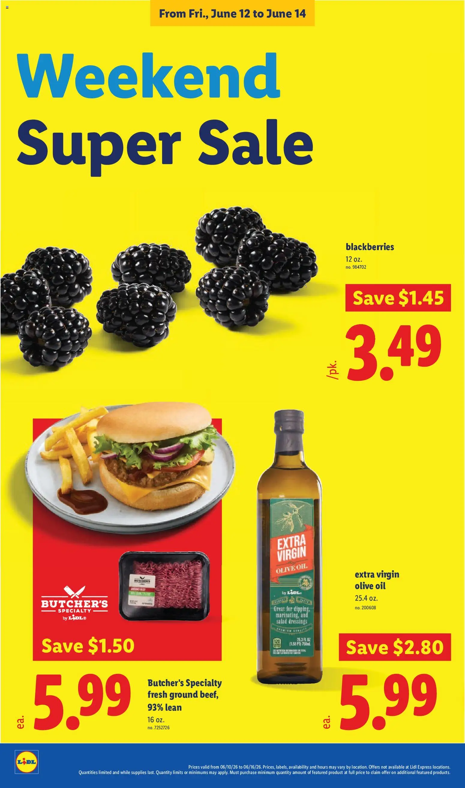Lidl Weekly Ad - valid from 10.06.2026 | Page: 38 | Products: Oil, Salad