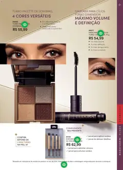 Eudora - Revista 8/2026 - Pré-Visualização do folheto da loja Eudora, válido de 13.05.2026 | Página: 83 | Produtos: Pincel, Máscara para cílios
