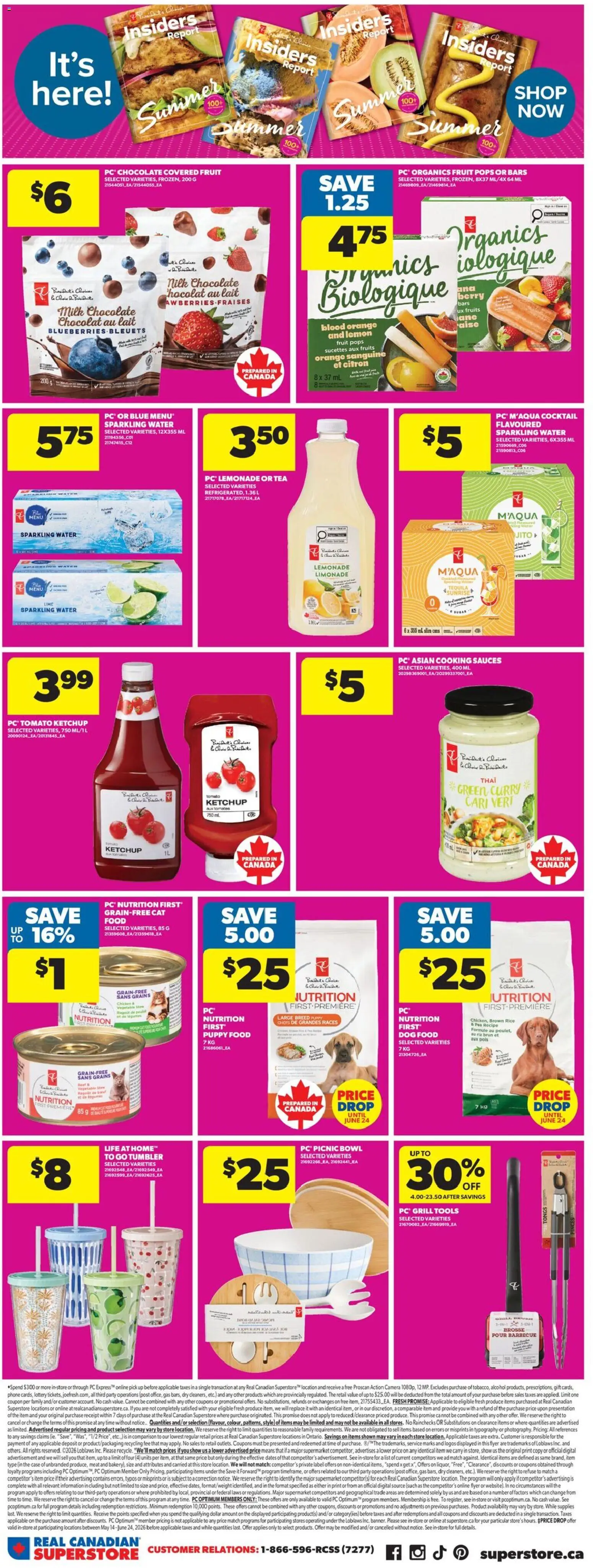 Real Canadian Superstore flyer valid from 18.06.2026 | Page: 18 | Products: Rice, Ketchup, Phone, Milk