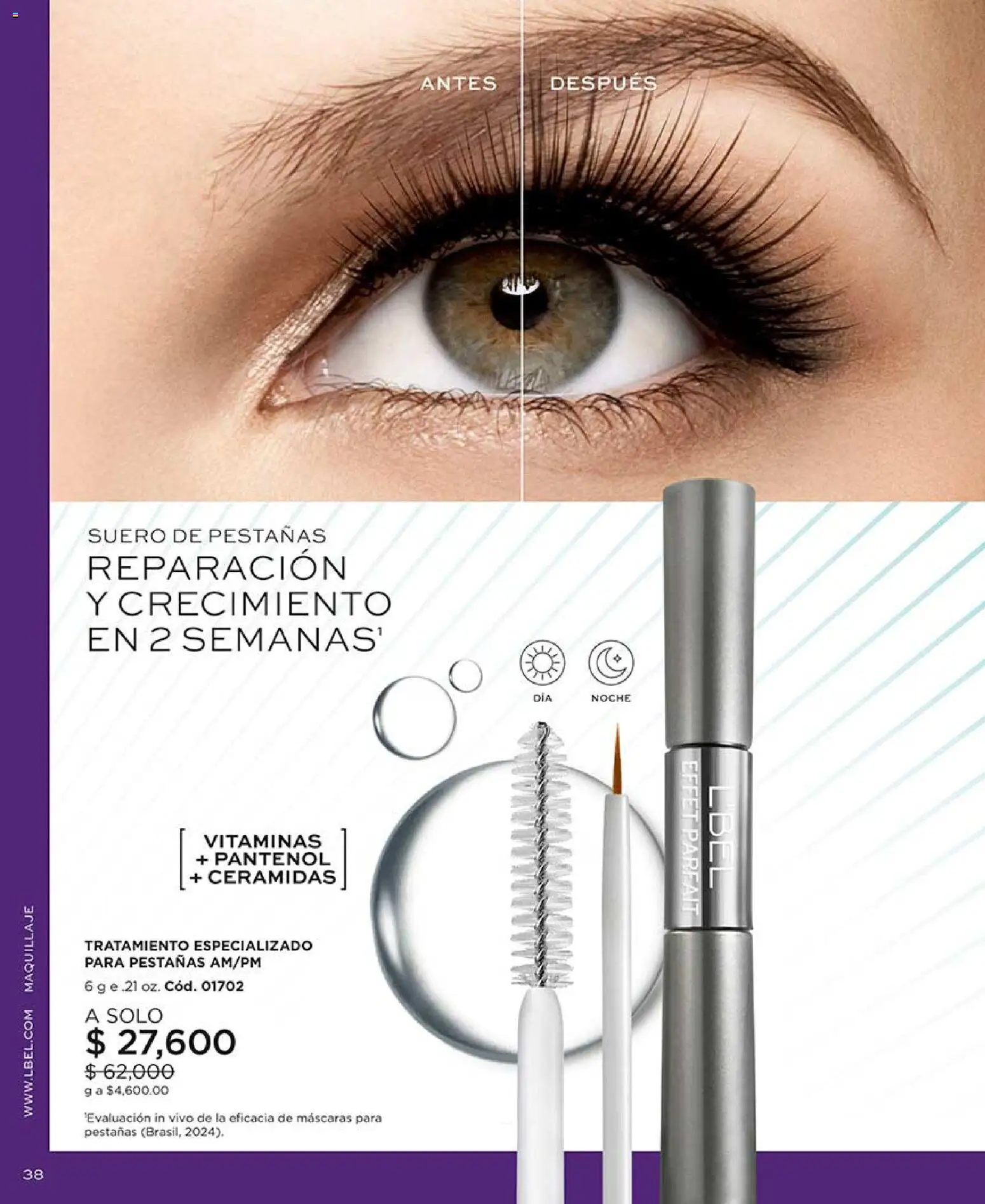 L'Bel revista - valida desde el 17.07.2026 | Página: 38 | Productos: Maquillaje, Vitaminas