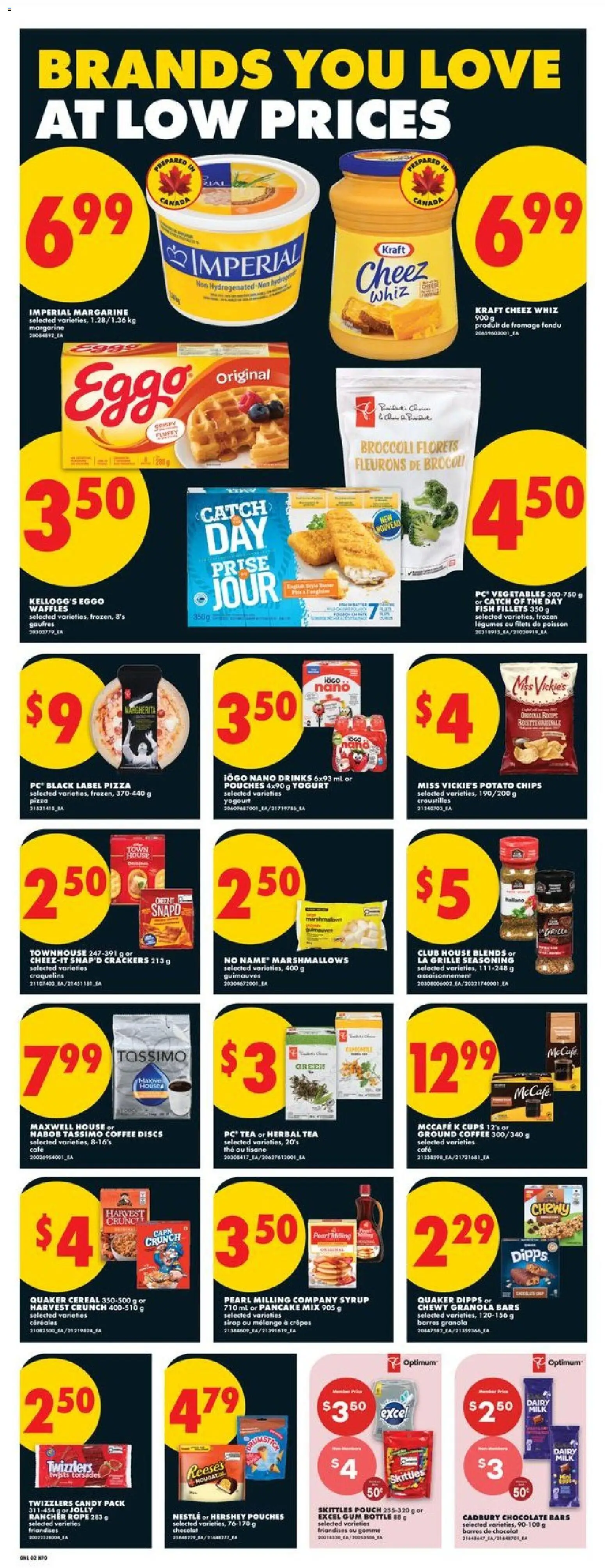 No Frills flyer valid from 16.04.2026 | Page: 7 | Products: Fish, Tea, PC, Pizza