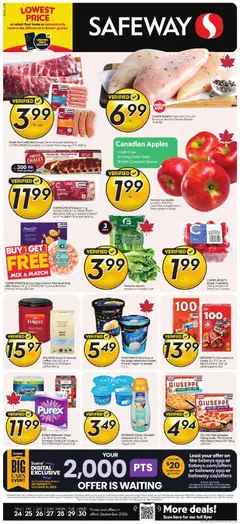 Preview of Safeway weekly flyer / circulaire from shop Safeway valid from Sep 24, 2026