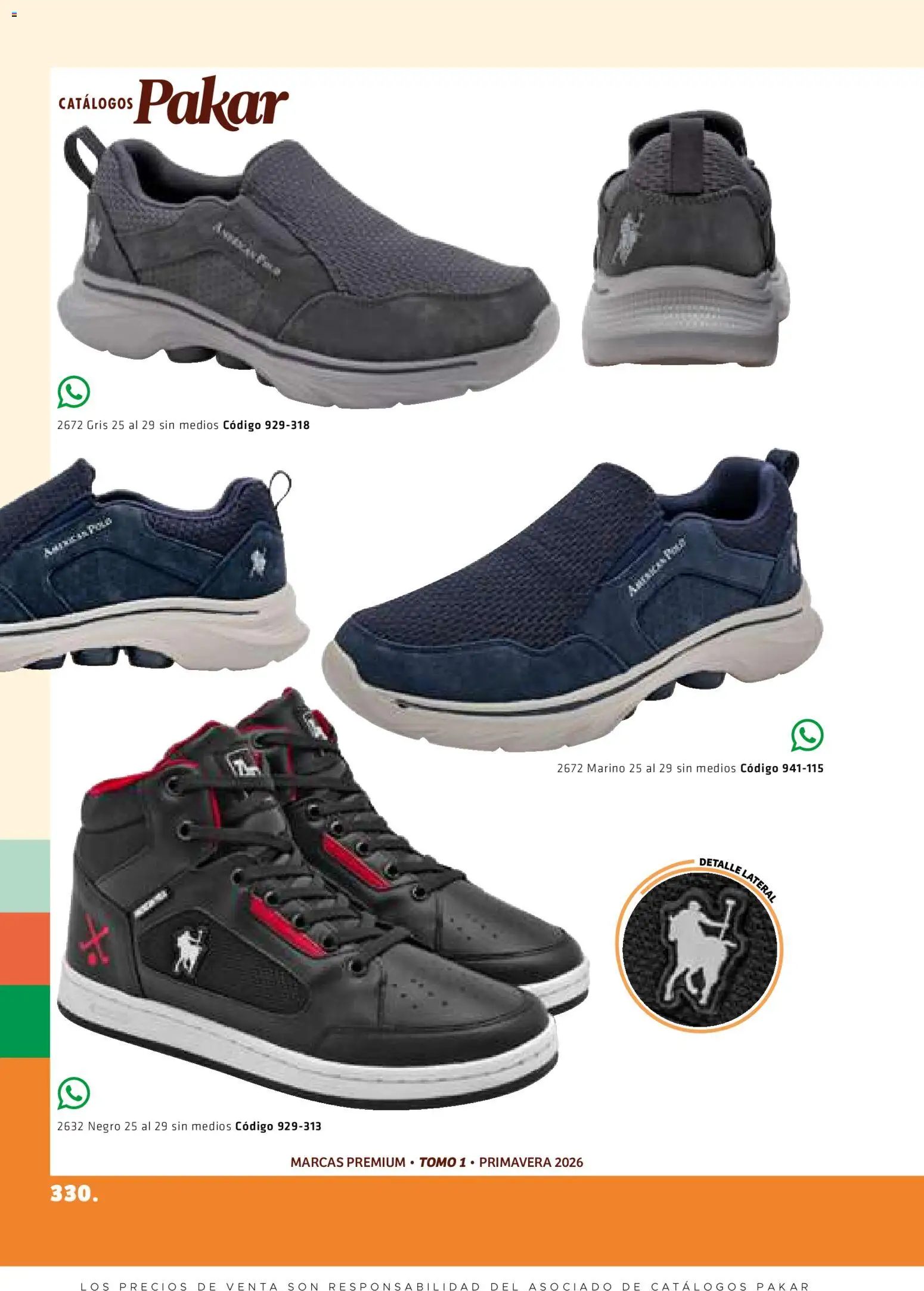 Nuevas ofertas de SC Pakar válidas en toda la República Mexicana desde el 27/02/2026. ¡Encuentra las mejores ofertas en SC Pakar catálogo Premium Men Tomo 1! | Página: 330