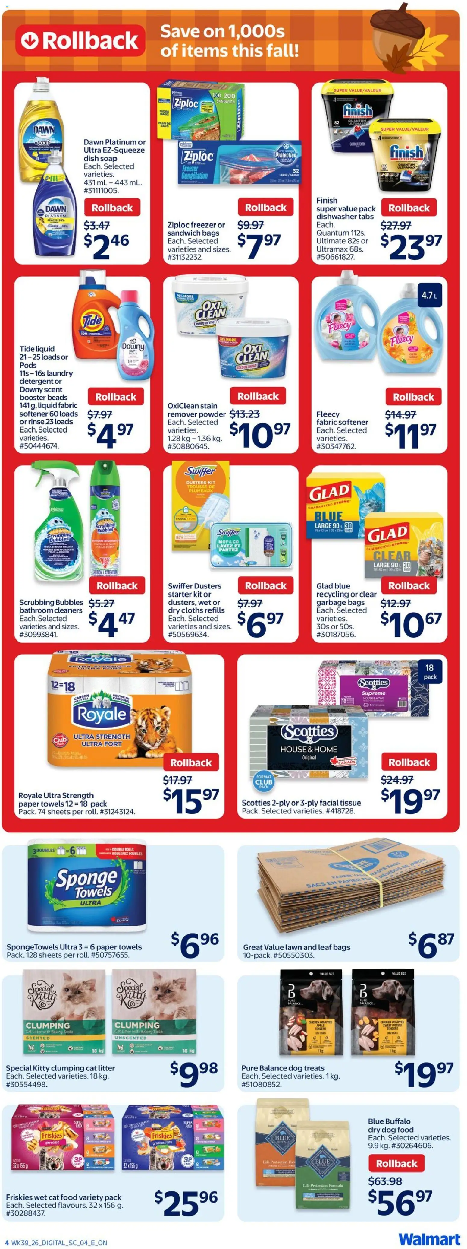 Walmart flyer valid from Oct 22, 2026 | Page: 7