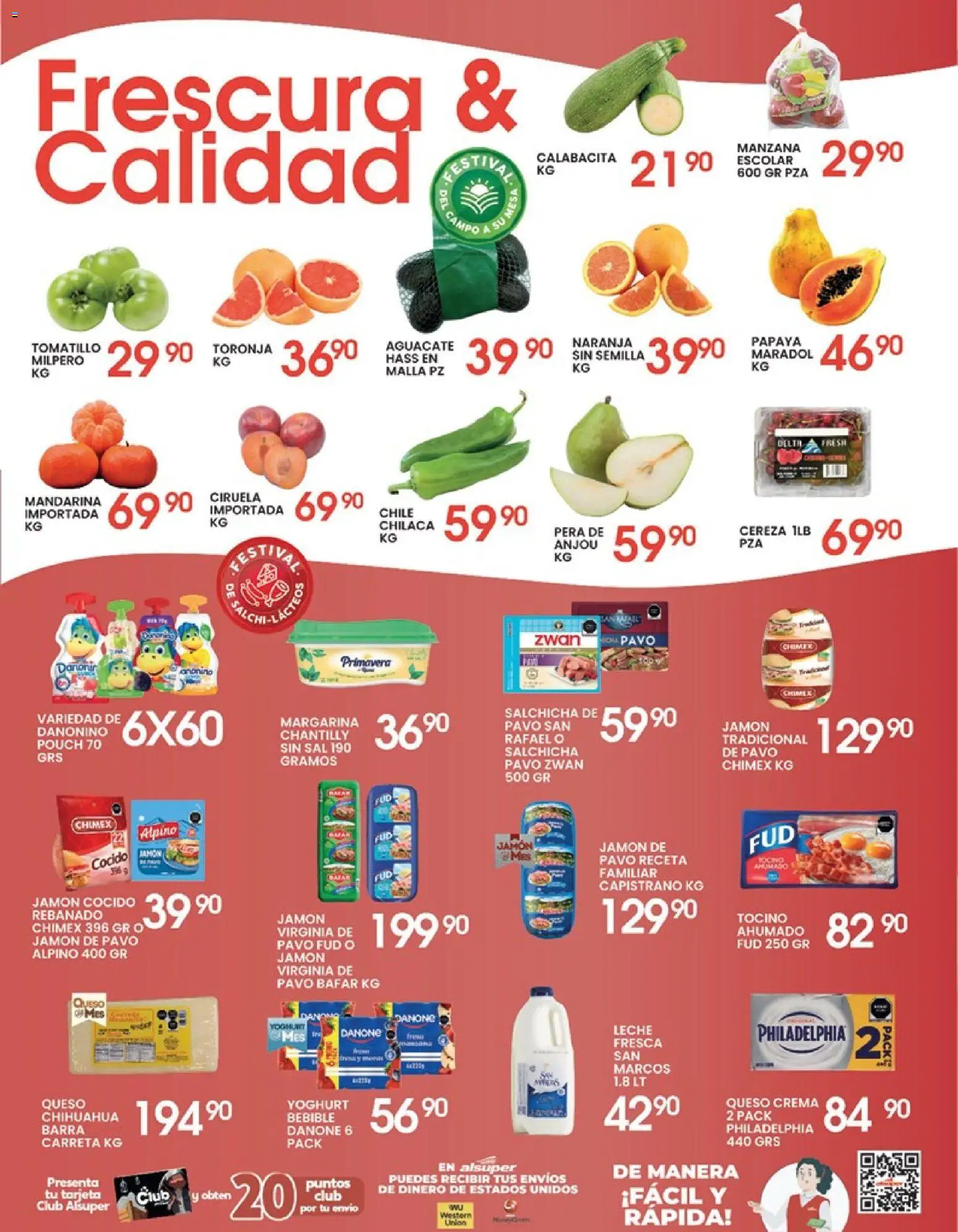 Nuevas ofertas de Alsuper válidas en toda la República Mexicana desde el 12.05.2026. ¡Encuentra las mejores ofertas en Alsuper folleto Calera! | Página: 3