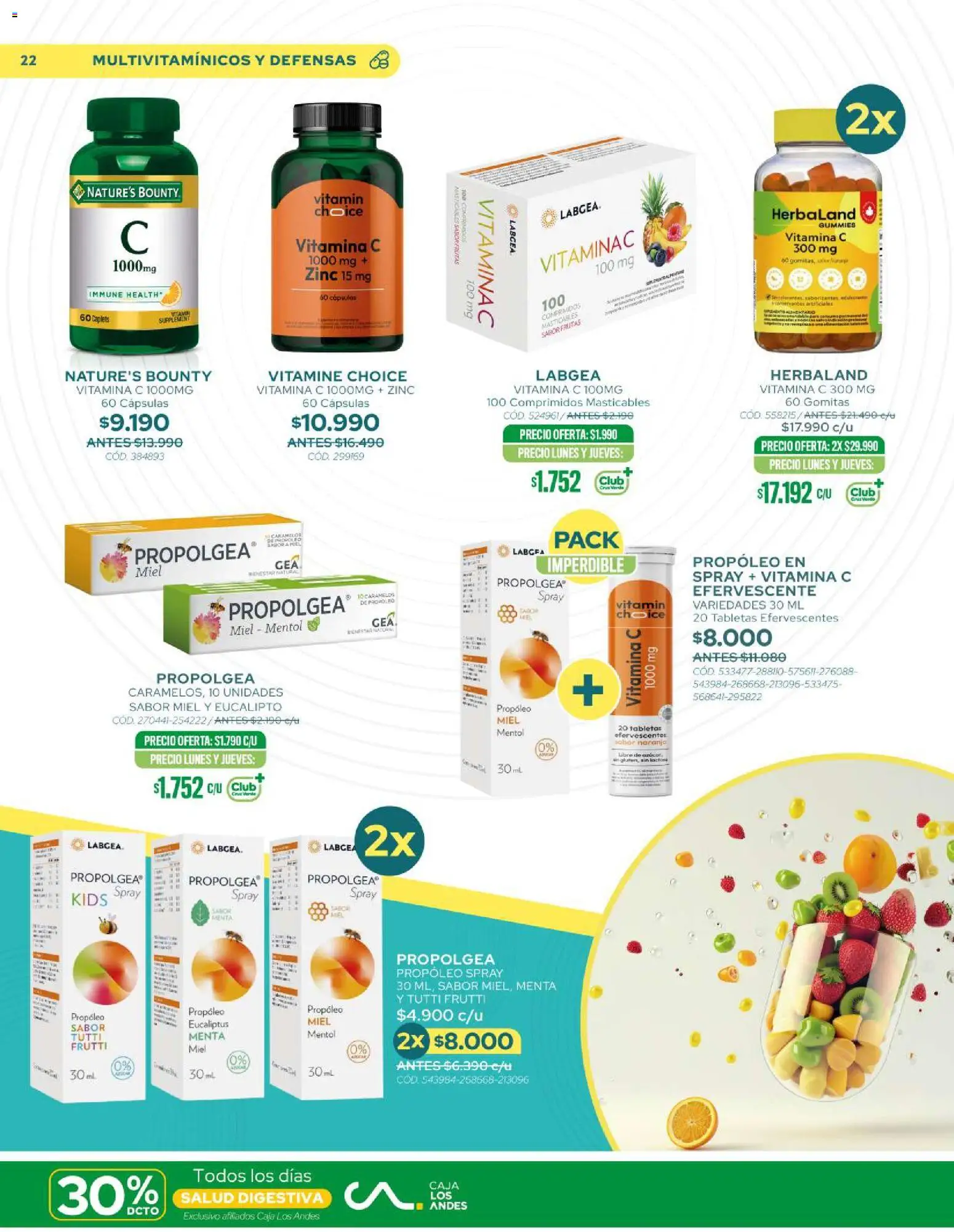 Cruz Verde Descuentos │ válido desde el 01.06.2026 | Página: 22 | Productos: Caja, Gomitas