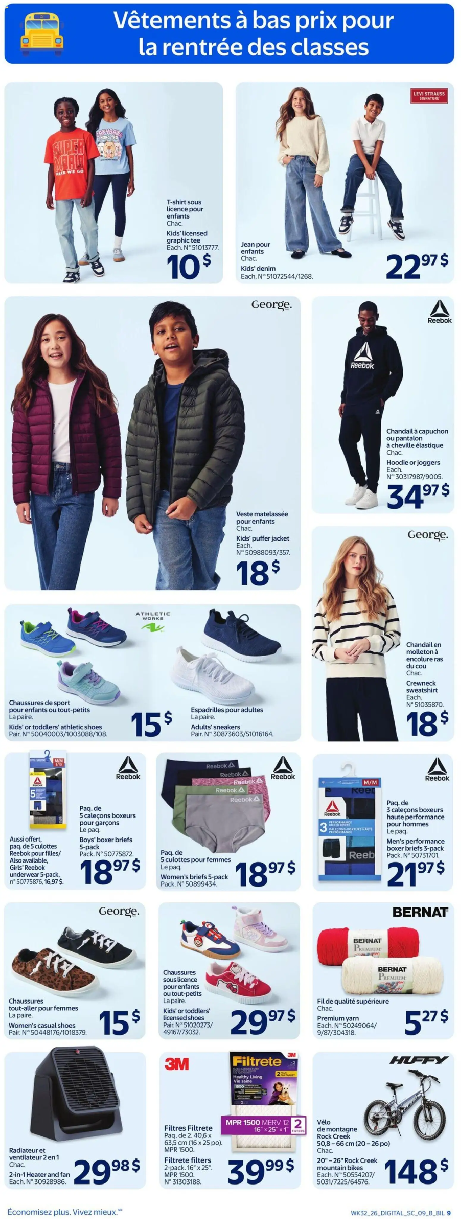 Walmart flyer valid from Sep 3, 2026 | Page: 14