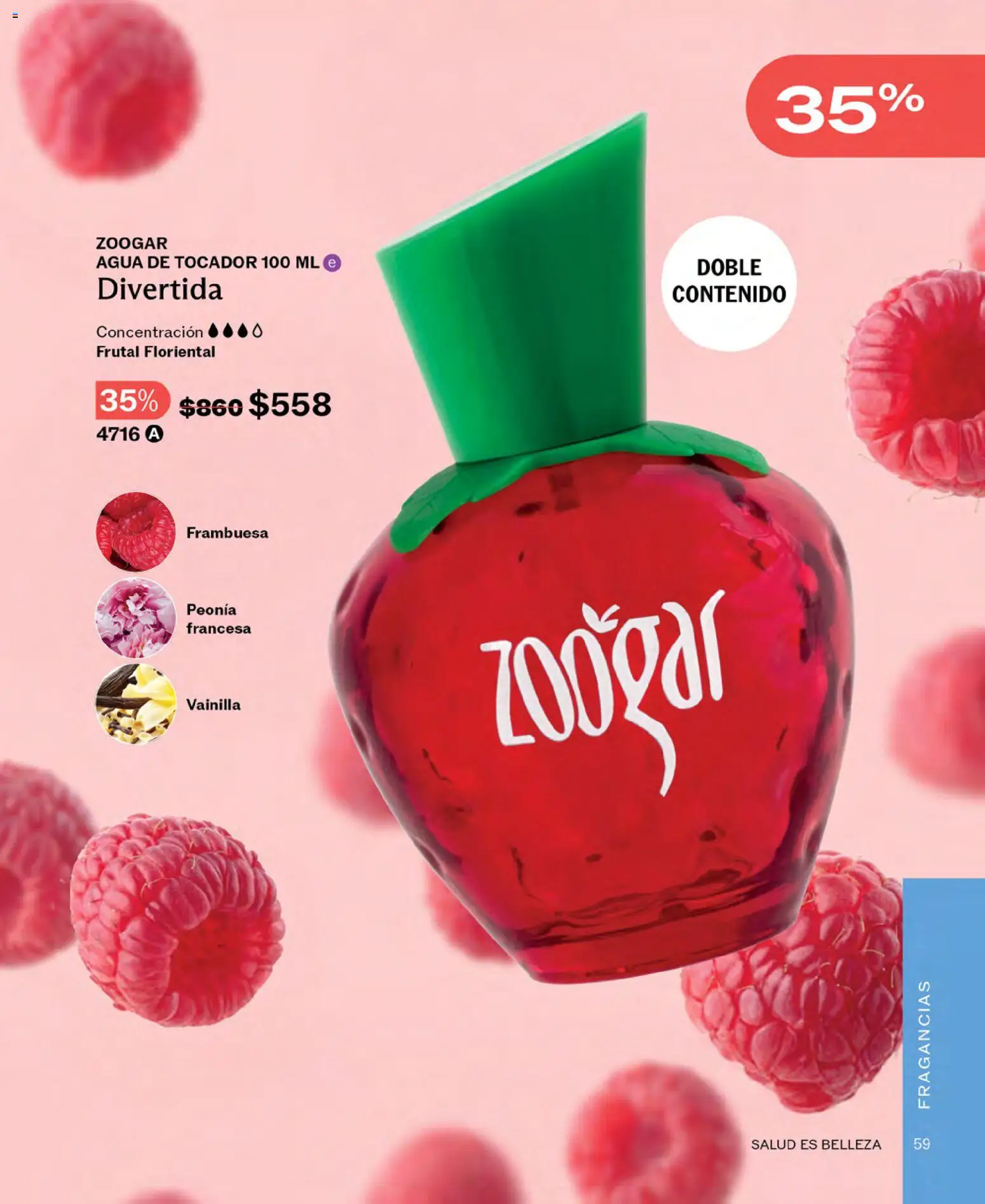 Nuevas ofertas de JAFRA válidas en toda la República Mexicana desde el 01.04.2026. ¡Encuentra las mejores ofertas en JAFRA catálogo! | Página: 59 | Productos: Agua