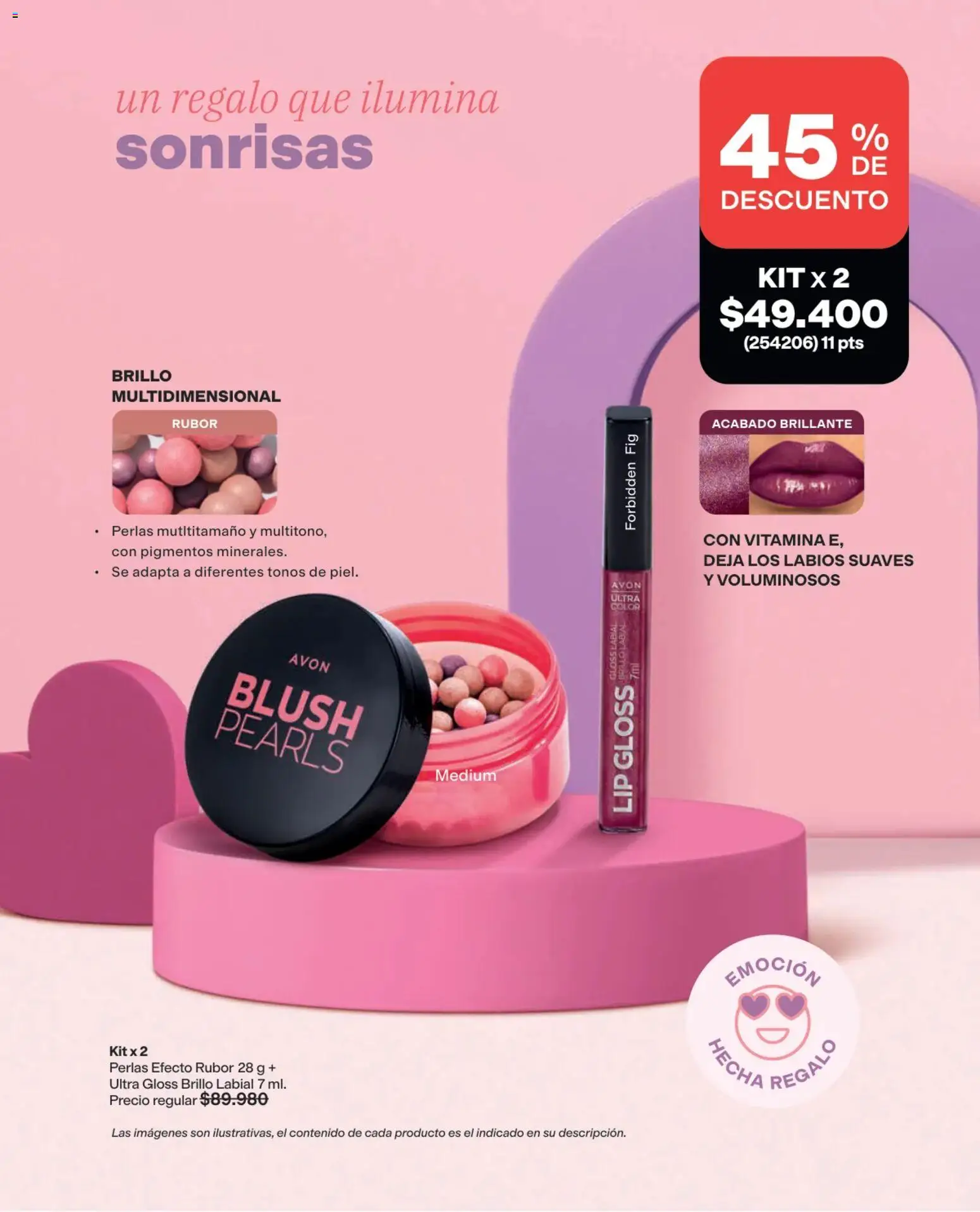 Avon revista - valida desde el 03/08/2026 | Página: 29 | Productos: Rubor, Brillo