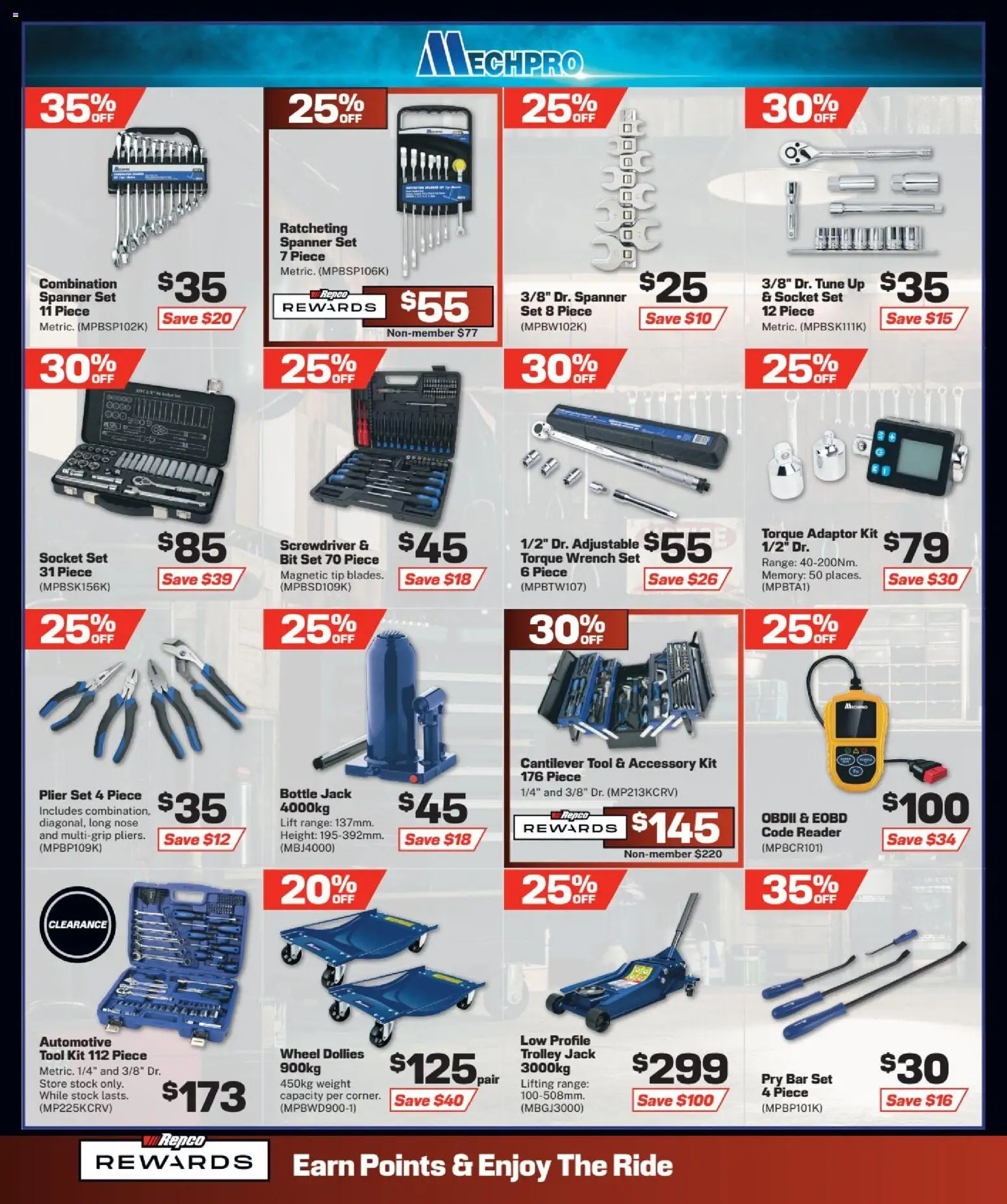 Repco catalogue - valid from 20.05.2026 | Page: 12 | Products: Socket, Trolley, Adaptor, Weight