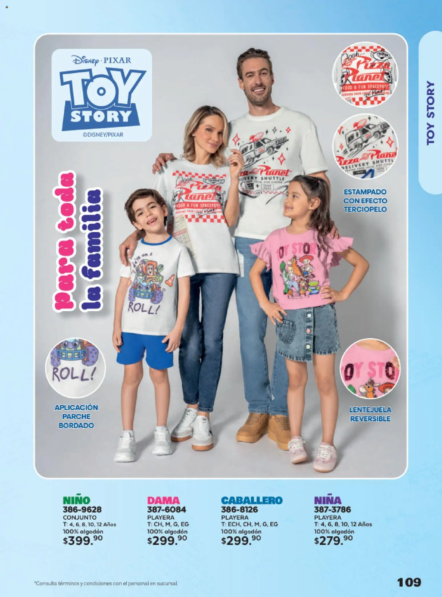 Nuevas ofertas de Andrea válidas en toda la República Mexicana desde el 24.05.2026. ¡Encuentra las mejores ofertas en Andrea catálogo Lo más divertindo en ropa! | Página: 109 | Productos: Algodón, Playera, Conjunto