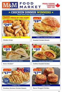 Preview of M&M Food Market weekly flyer / circulaire from shop M&M Food Market valid from Oct 29, 2026