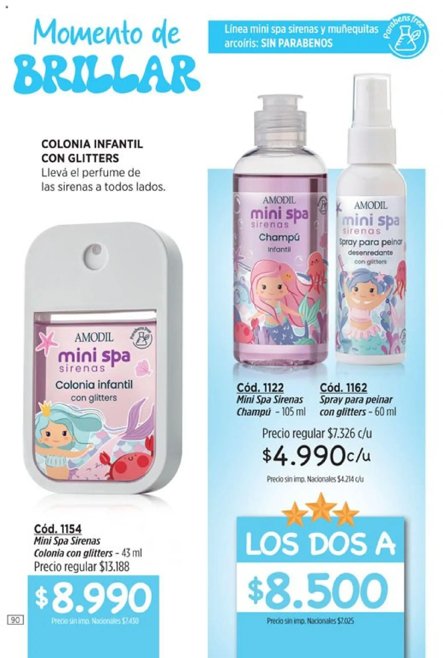 Catálogo Amodil Campaña 9 │ válido desde el 05.05.2026 | Página: 90 | Productos: Perfume, Champú
