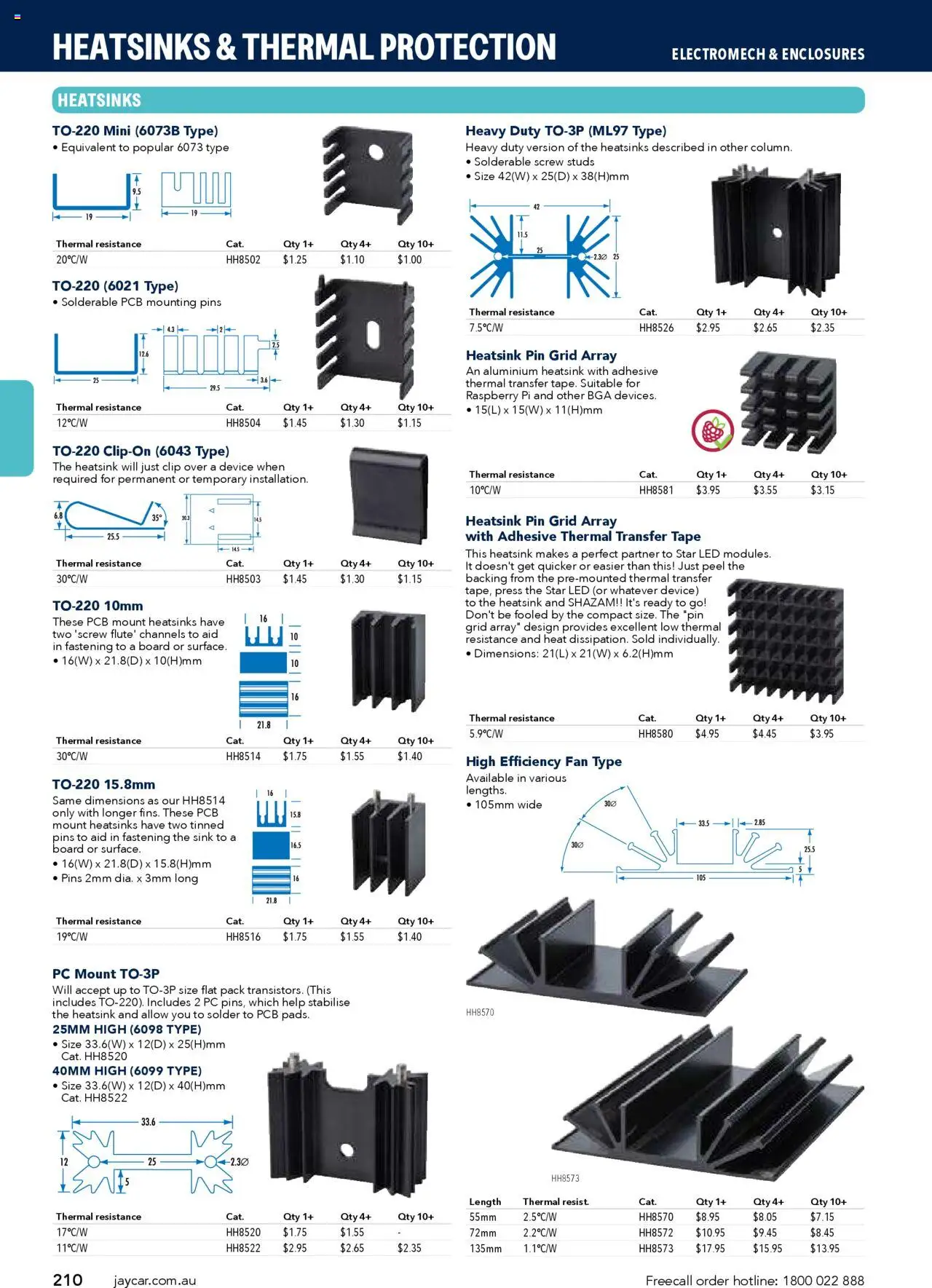 Jaycar catalogue - valid from 09.07.2025 | Page: 210 | Products: Sink, Peel, Device, Fan