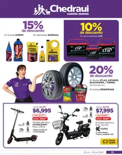 Vista previa de Chedraui folleto Llegan los porti ofertones del verano, nuevo folleto de la tienda, válido en México a partir del 22/06/2026 | Página: 13