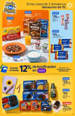Vista previa de Walmart folleto Back to School, nuevo folleto de la tienda, válido en México a partir del 13/08/2026 | Página: 4