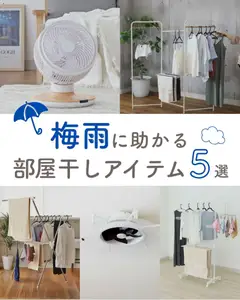 03.06.2026から有効なオファーを含む マナベインテリアハーツ - 梅雨に助かる部屋干しアイテム 5 選