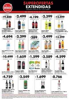 Vista previa Disco ofertas válido desde el 30/06/2026 | Página: 3 | Productos: Azucar, Limón, Vino, Cerveza