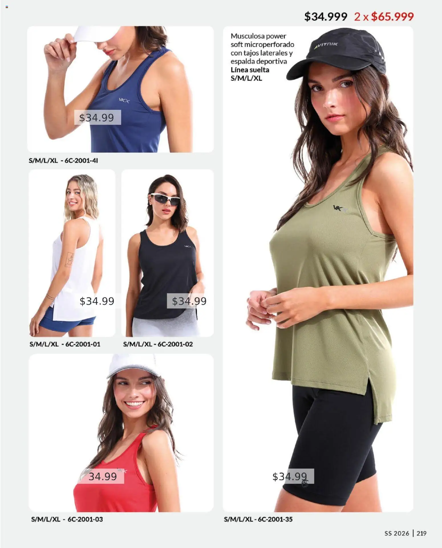 Vitnik - Folleto │ válido desde el 01.01.2026 | Página: 219 | Productos: Musculosa