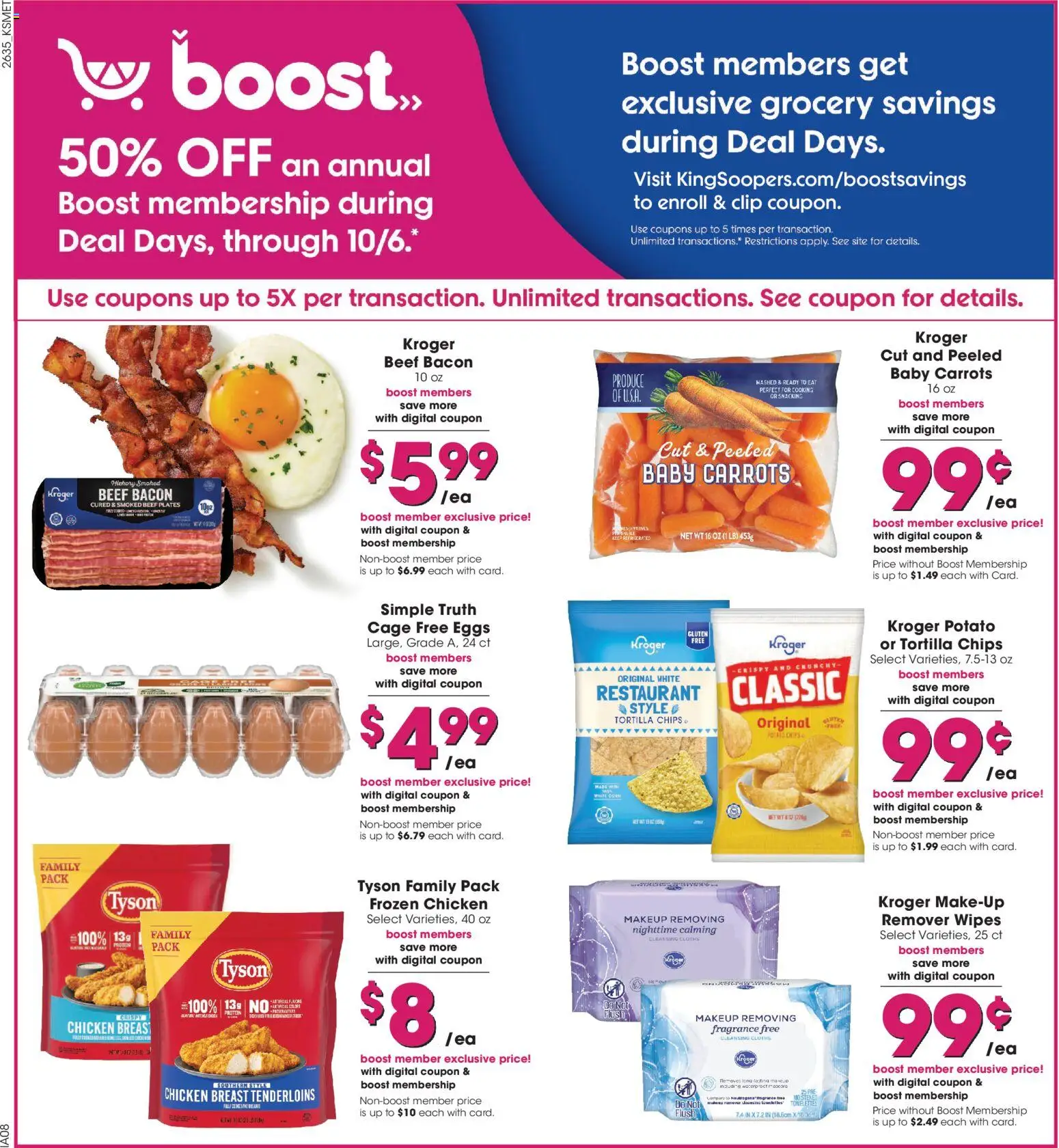 King Soopers Weekly Ad - valid from 09/30/2026 | Page: 8 | Products: Fragrance, Chicken, Beef, Chips