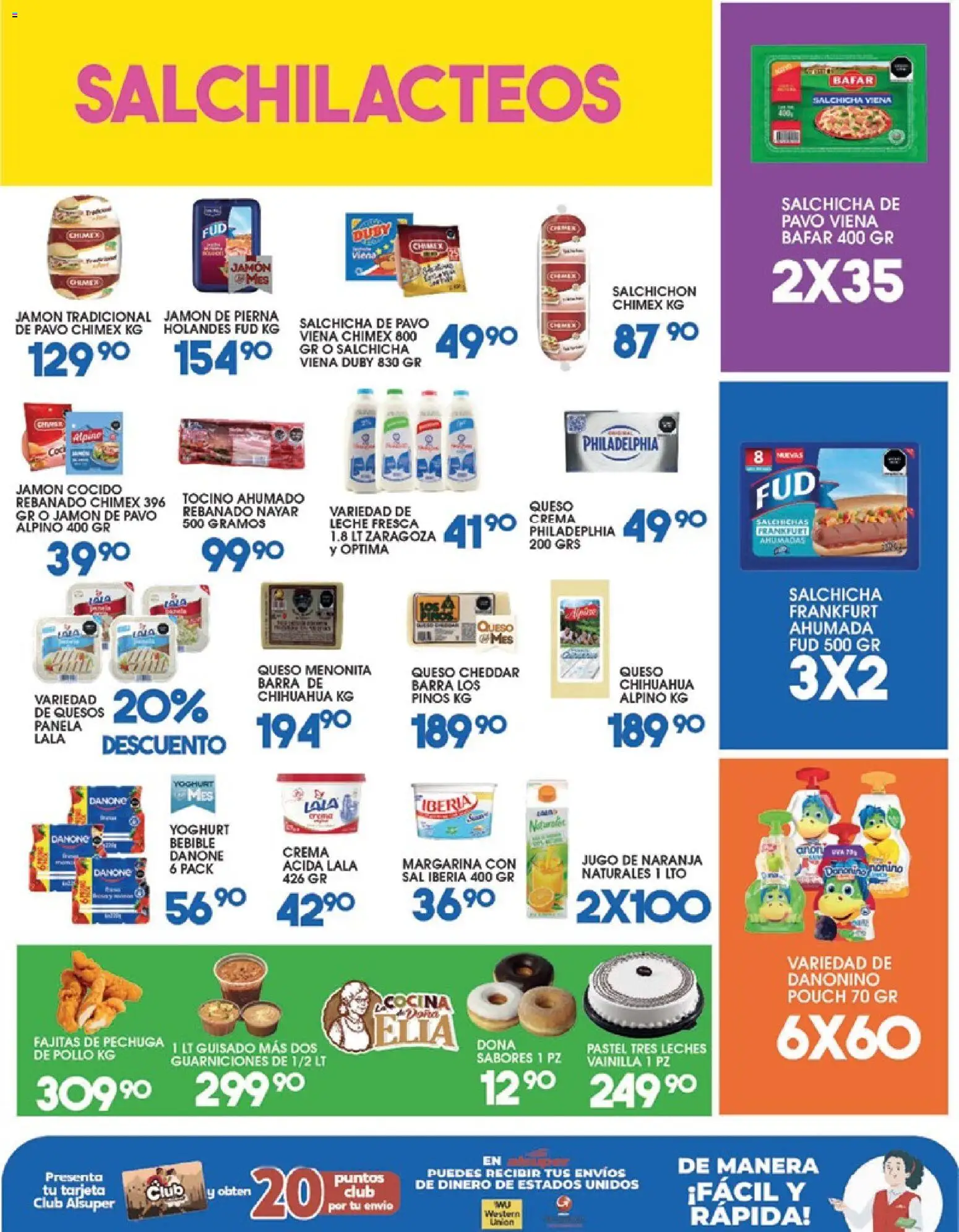 Nuevas ofertas de Alsuper válidas en toda la República Mexicana desde el 26.05.2026. ¡Encuentra las mejores ofertas en Alsuper folleto Casas Grandes! | Página: 3