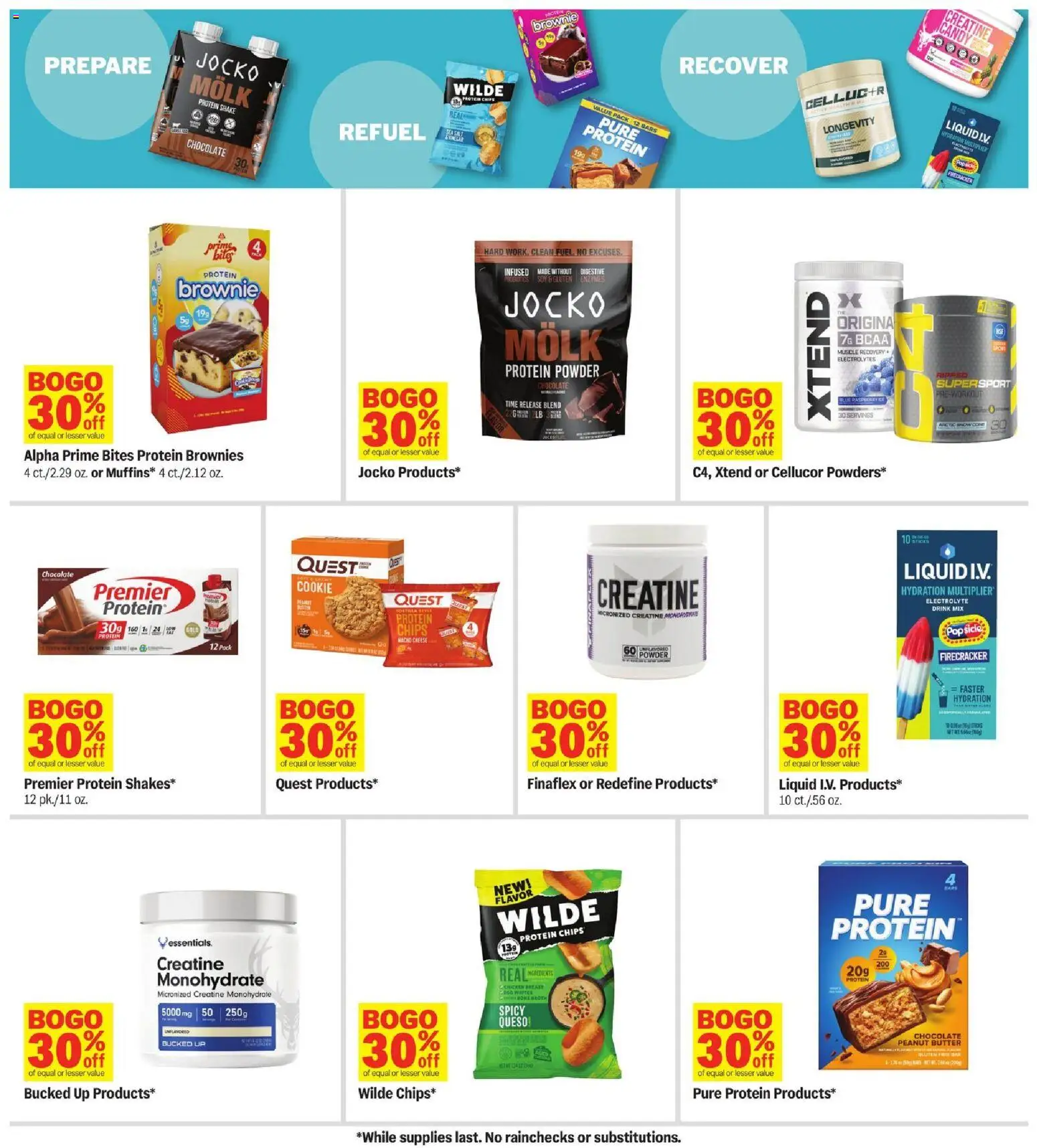 Meijer Weekly Ad - valid from 09/09/2026 | Page: 31 | Products: Creatine, Candy, Protein, Chips