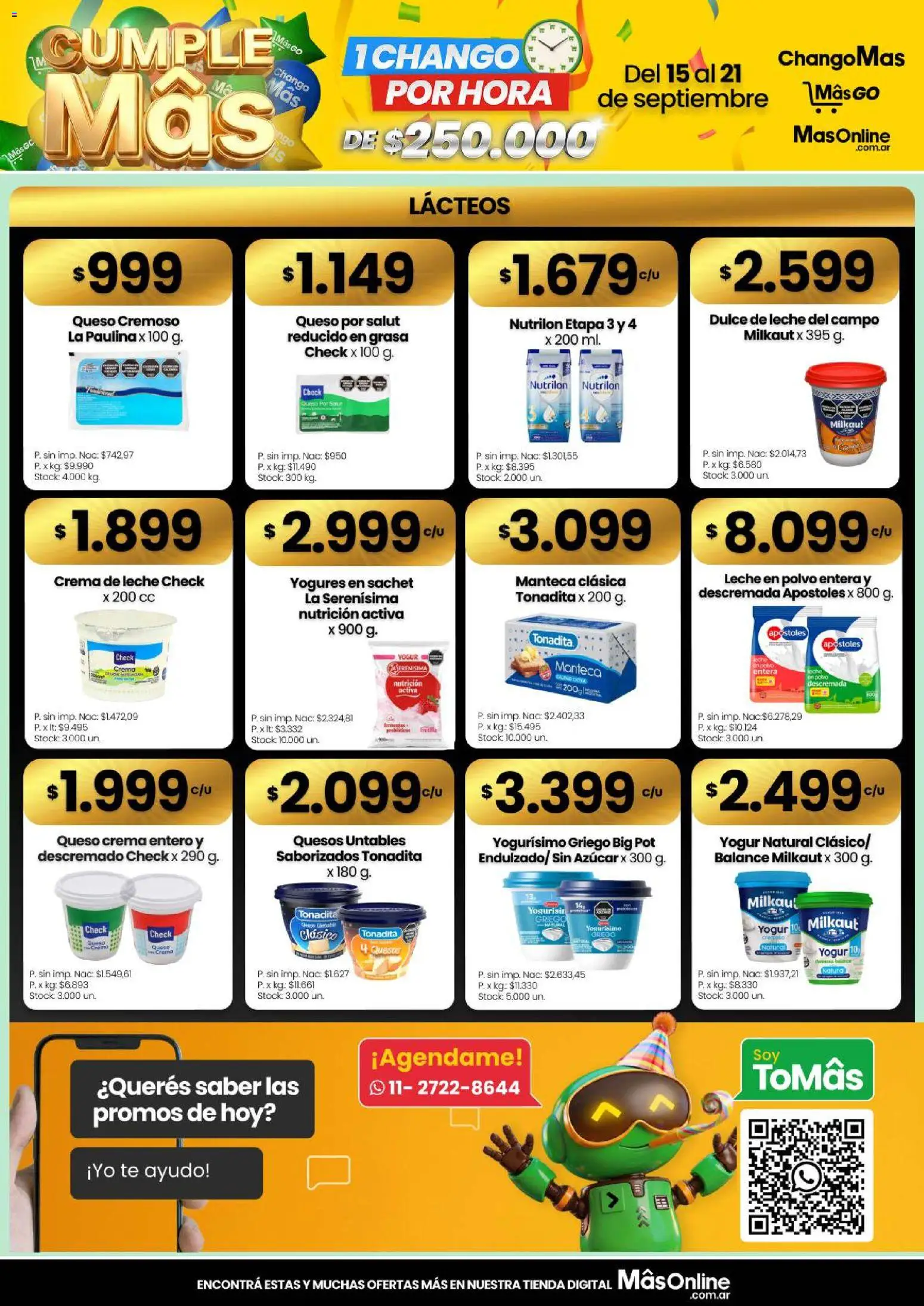 Changomas Ofertas │ válido desde el 15/09/2026 | Página: 4