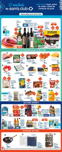 Sam's Club - Ofertas da semana - Pré-Visualização do folheto da loja Sam's Club, válido de 02/07/2026