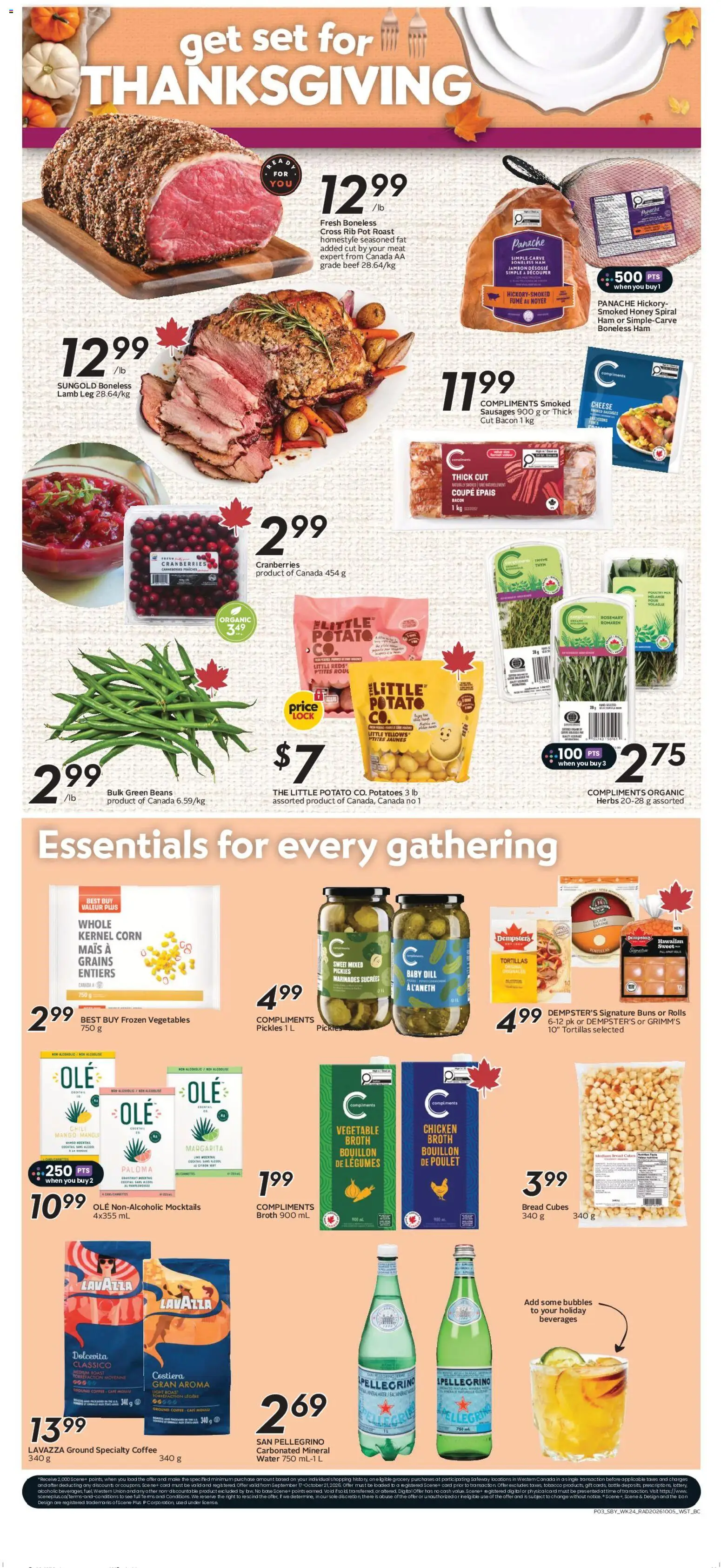Safeway flyer valid from Oct 8, 2026 | Page: 5