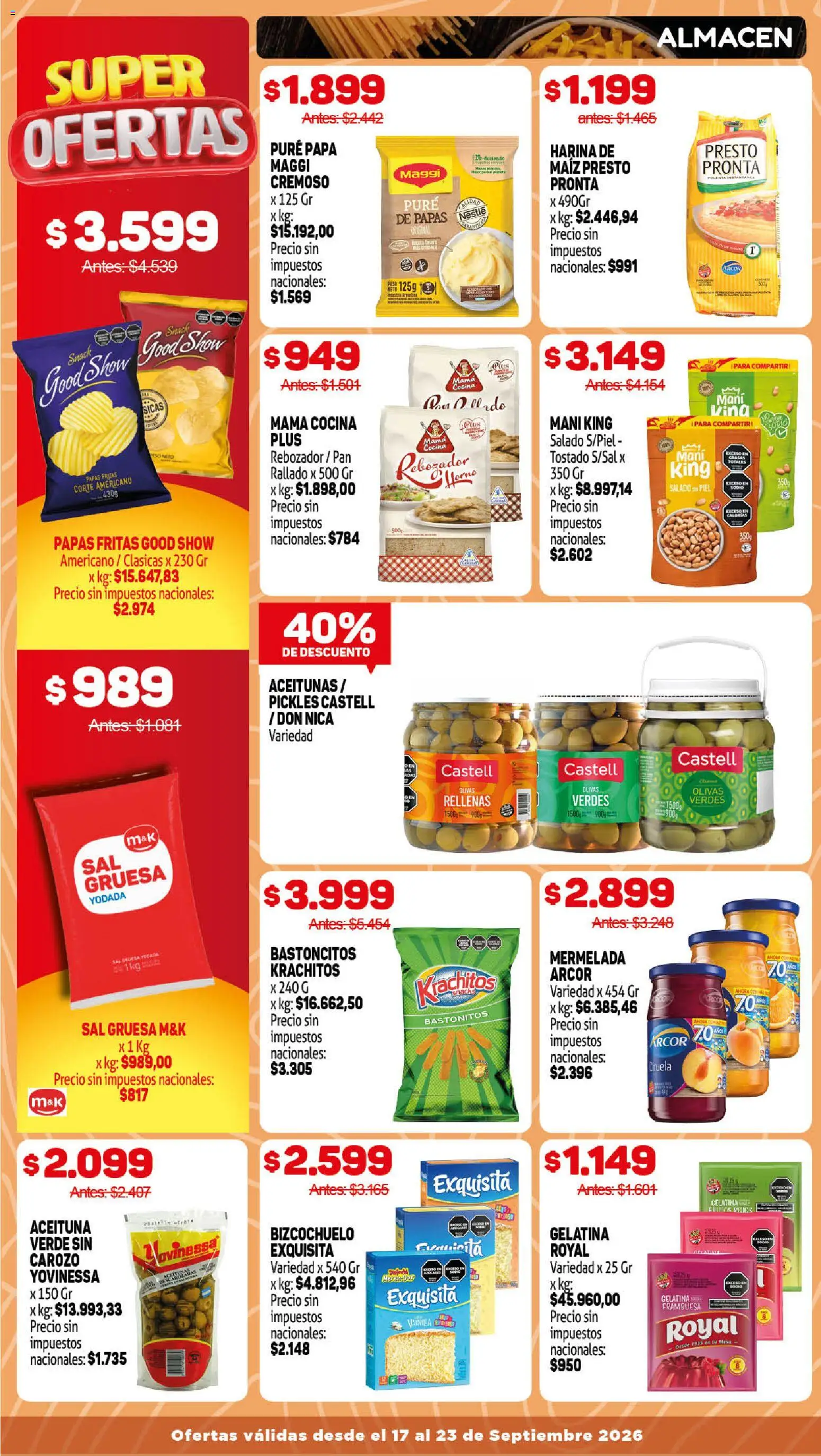 Makro Ofertas │ válido desde el 17/09/2026 | Página: 10