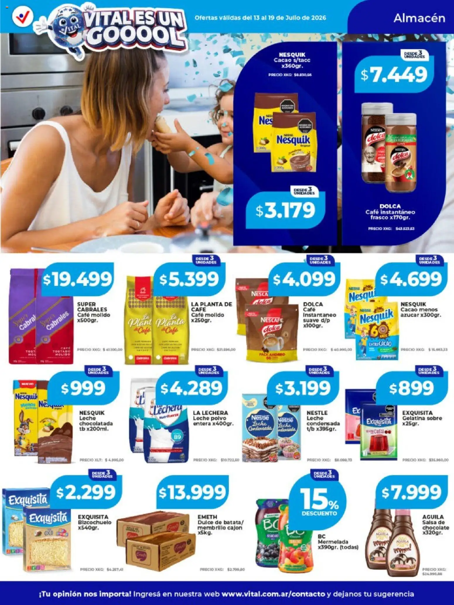 Vital - Ofertas │ válido desde el 13/07/2026 | Página: 16