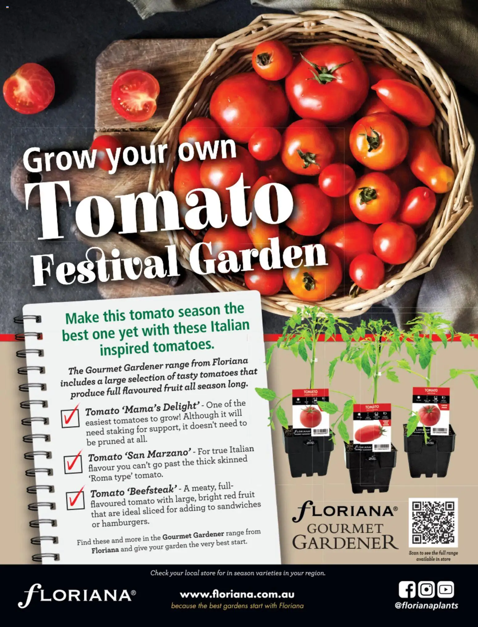 Bunnings Warehouse catalogue - valid from 01/10/2026 | Page: 39 | Products: Tomatoes, Tomato, Fruit
