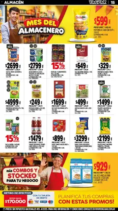 Vista previa Yaguar catálogo válido desde el 07/09/2026 | Página: 16 | Productos: Botella, Ketchup, Atún, Puré
