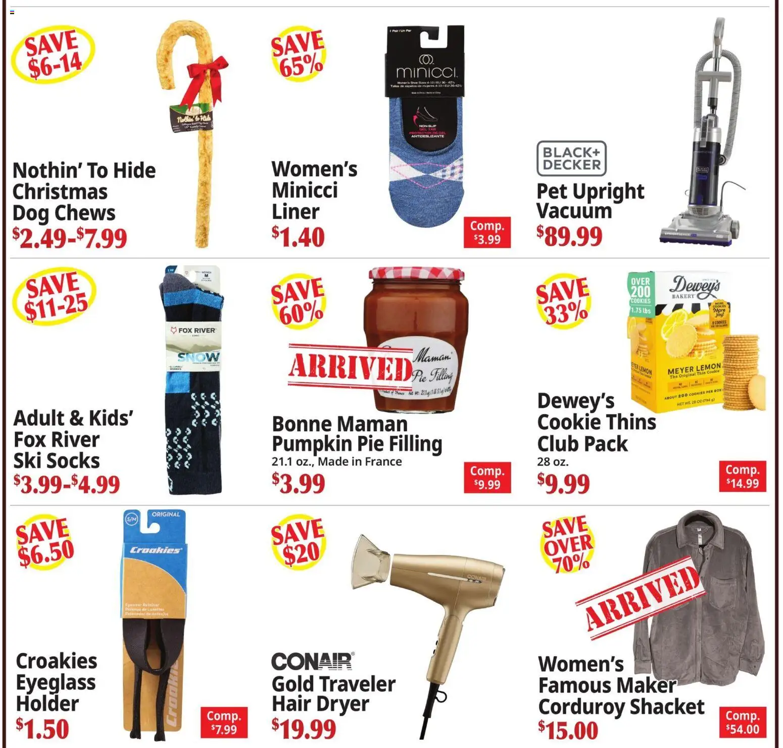 Ocean State Job Lot Coming Attractions - MA - valid from 09/17/2026 | Page: 5 | Products: Box, Cookies, Socks, Lemon