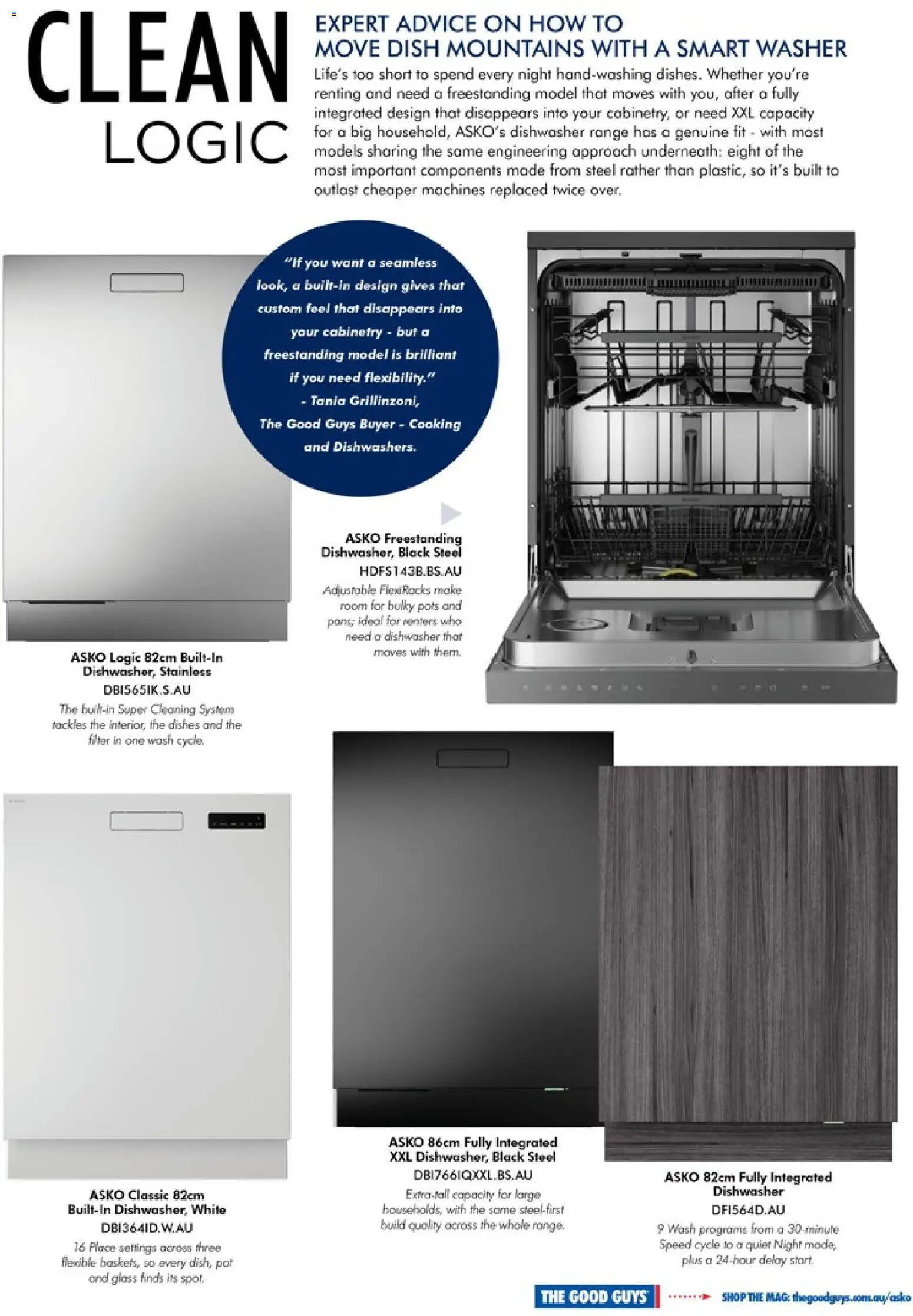 The Good Guys catalogue - valid from 01/09/2026 | Page: 17 | Products: Pots, Pot, Washer, Dishes