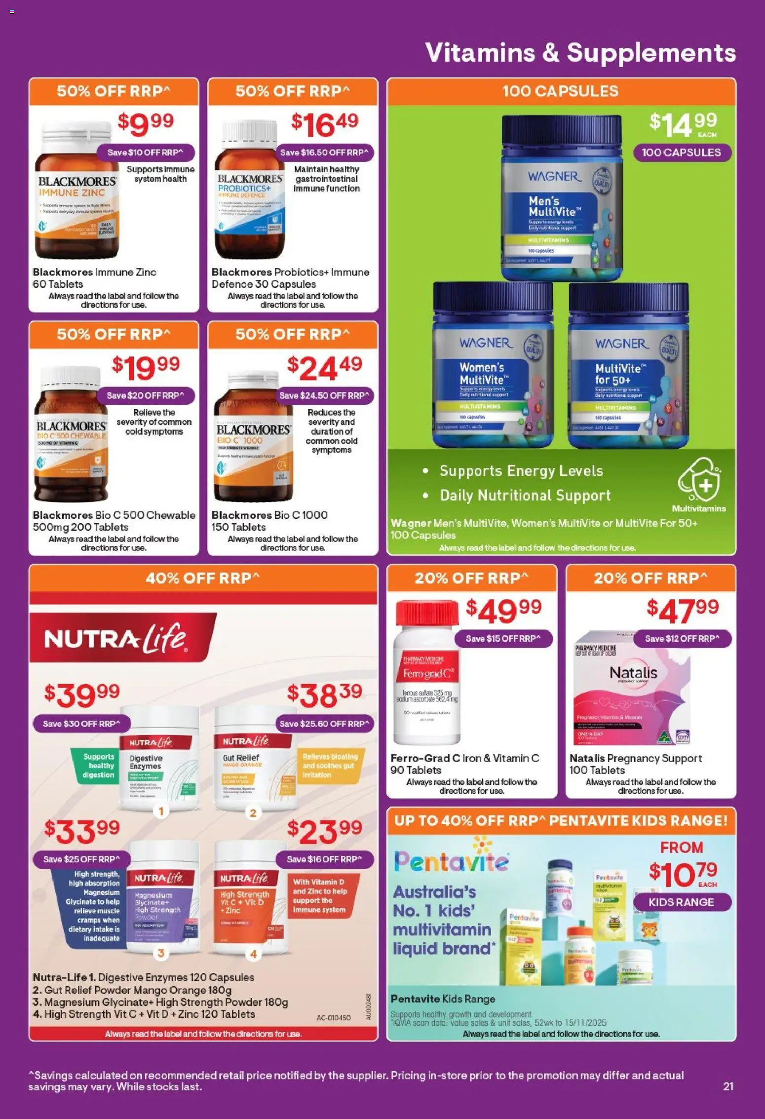 Discount Drug Stores catalogue - valid from 27.04.2026 | Page: 22 | Products: Mango, Multivitamin, Vitamin, Zinc