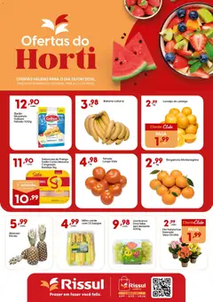 Rissul ofertas Quarta do Horti - Pré-Visualização do folheto da loja Rissul, válido de 26/08/2026