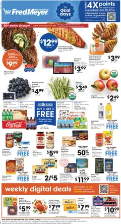 Preview of Fred Meyer weekly ads valid from 09/30/2026