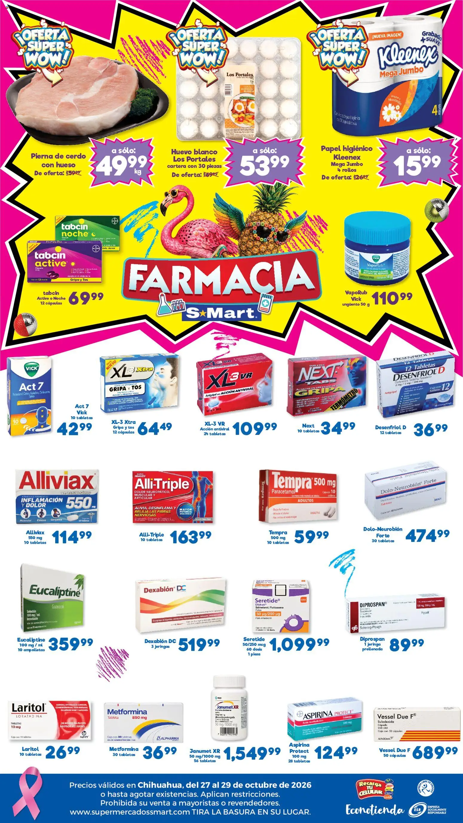 Nuevas ofertas de S-Mart válidas en toda la República Mexicana desde el 27/10/2026. ¡Encuentra las mejores ofertas en S-Mart folleto! | Página: 4