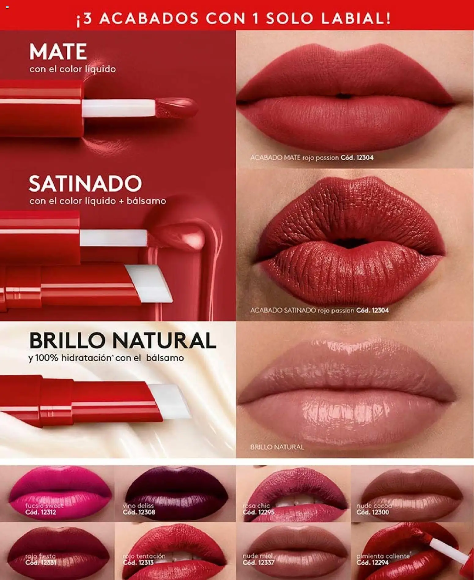 Ésika revista - valida desde el 28/08/2026 | Página: 40 | Productos: Pimienta, Bálsamo, Brillo, Vino