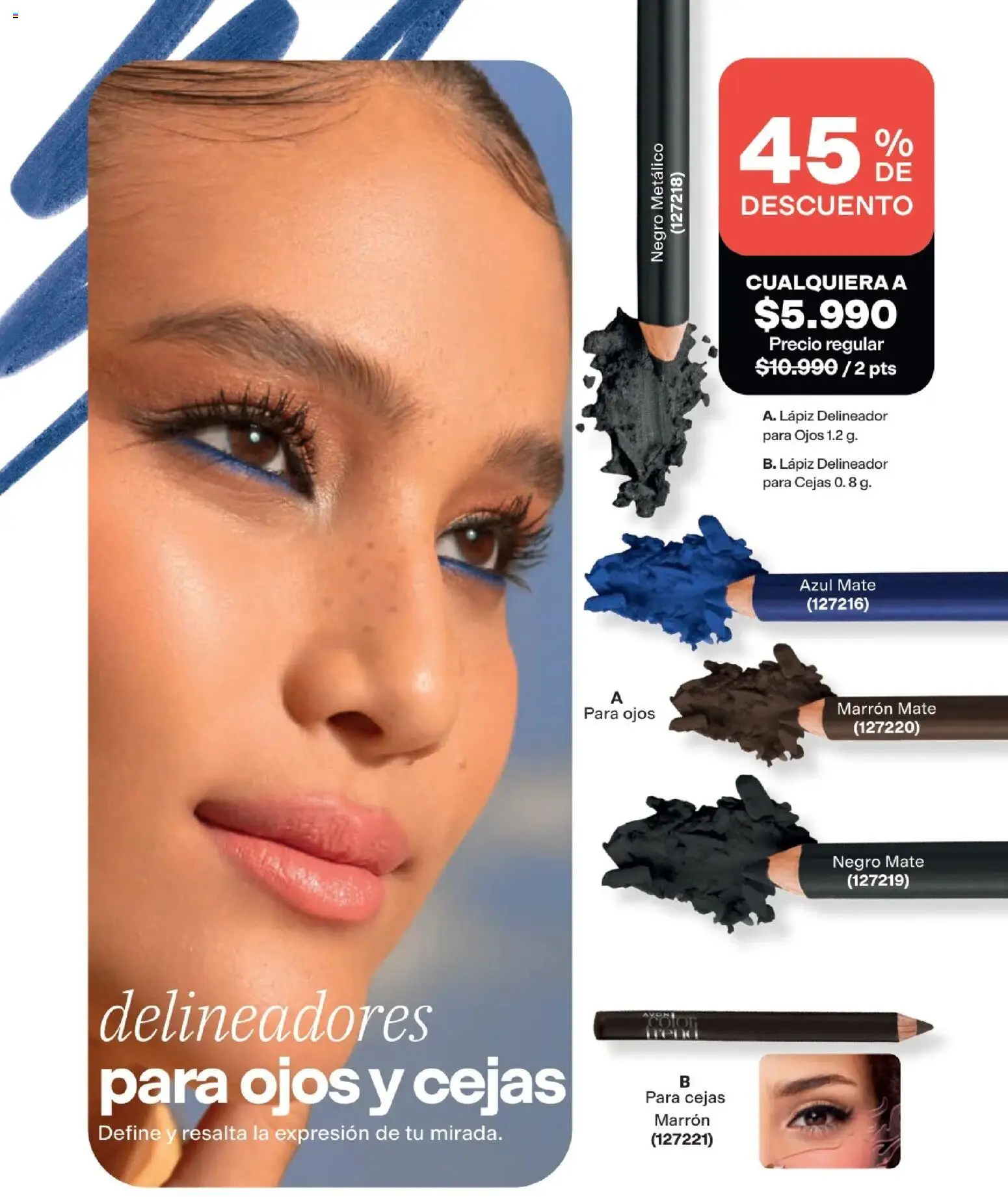 Avon revista - valida desde el 15/07/2026 | Página: 46 | Productos: Delineador