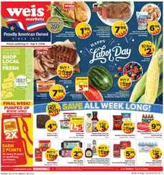 Preview of Weis weekly ads valid from 09/03/2026