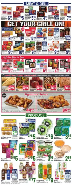 Preview of Jewel Osco weekly ads valid from 06/17/2026 | Page: 3 | Products: Juice, Apples, Water, Sausage