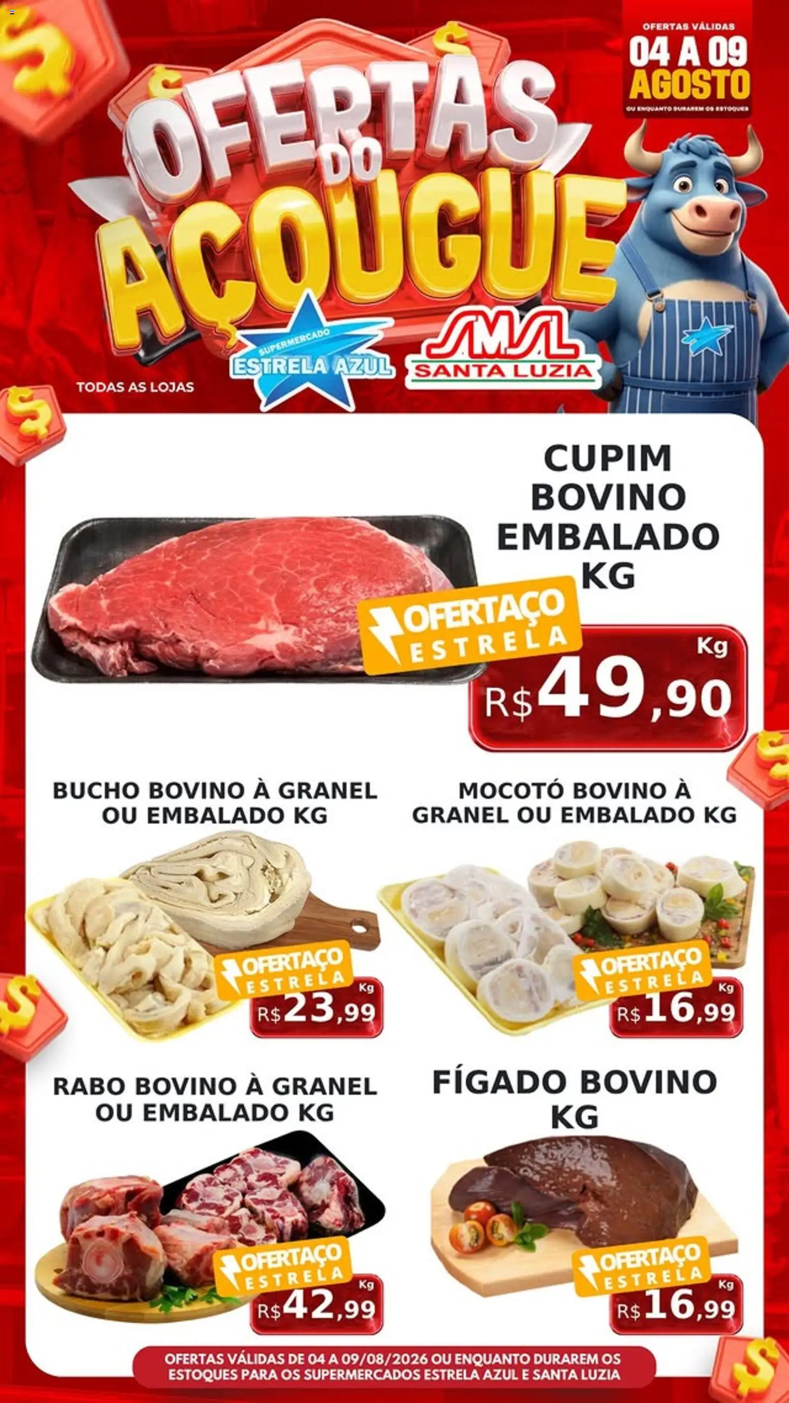 Estrela Azul Folheto - válido de 04/08/2026 | Página: 5 | Produtos: Fígado