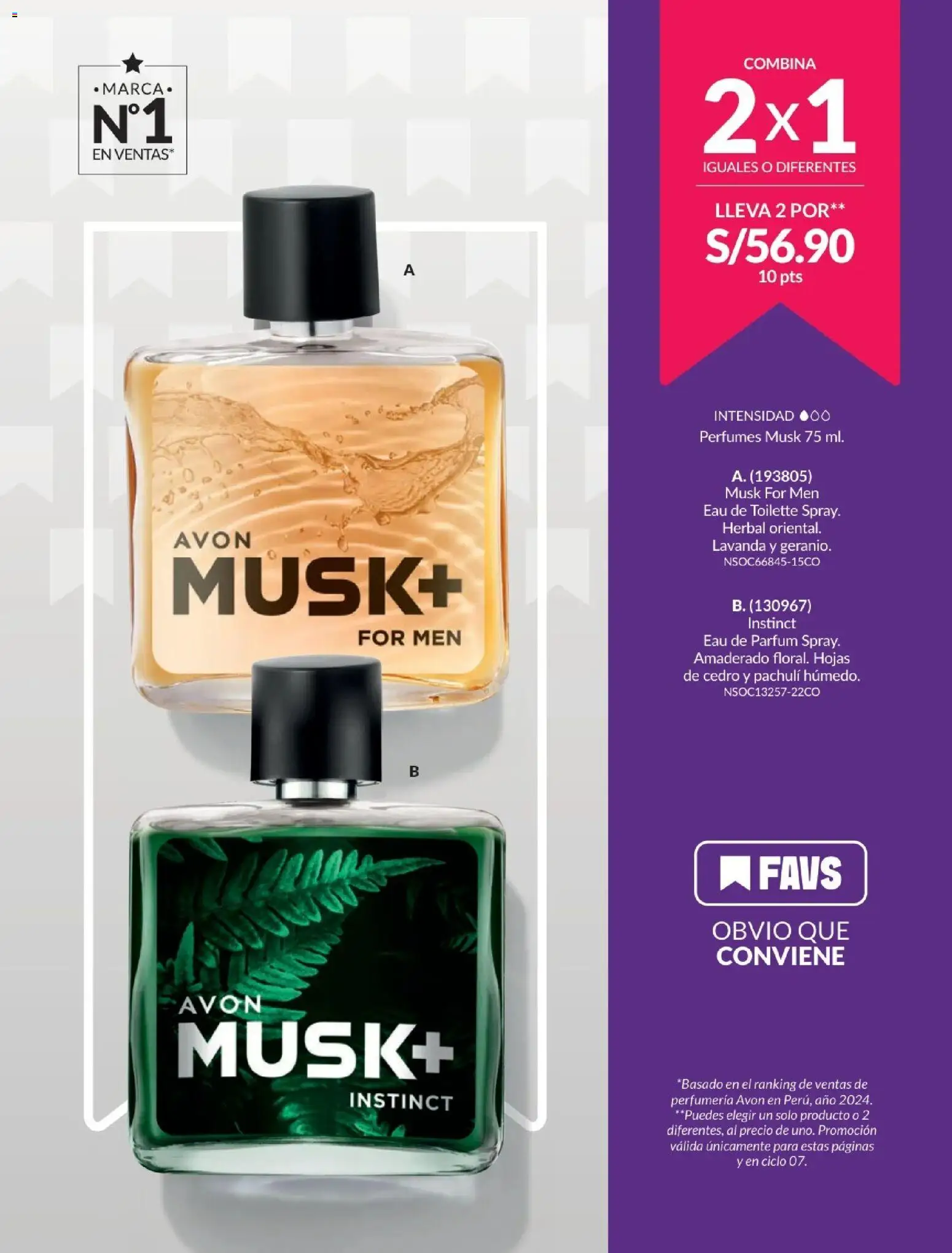 Catálogo Avon válido desde 21/04/2026 | Página: 101 | Productos: EAU de Toilette