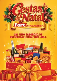 Fort Atacadista ofertas Cestas de Natal - Pré-Visualização do folheto da loja Fort Atacadista, válido de 06/10/2026