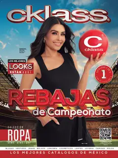 Vista previa de Cklass catálogo Rebajas de campeonato ropa, nuevo folleto de la tienda, válido en México a partir del 01.06.2026