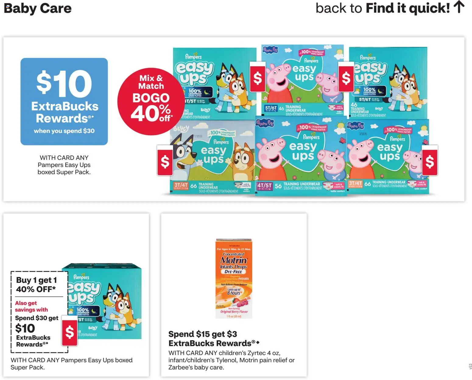 CVS Pharmacy Weekly Ad - CO - valid from 31.05.2026 | Page: 10 | Products: Underwear, UPS