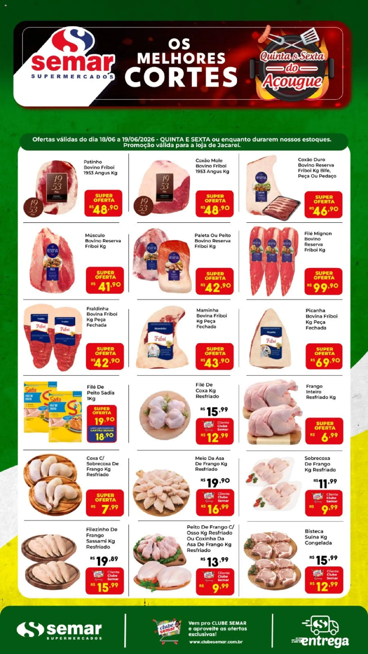 Semar Supermercado Folheto - válido de 18.06.2026 | Página: 1